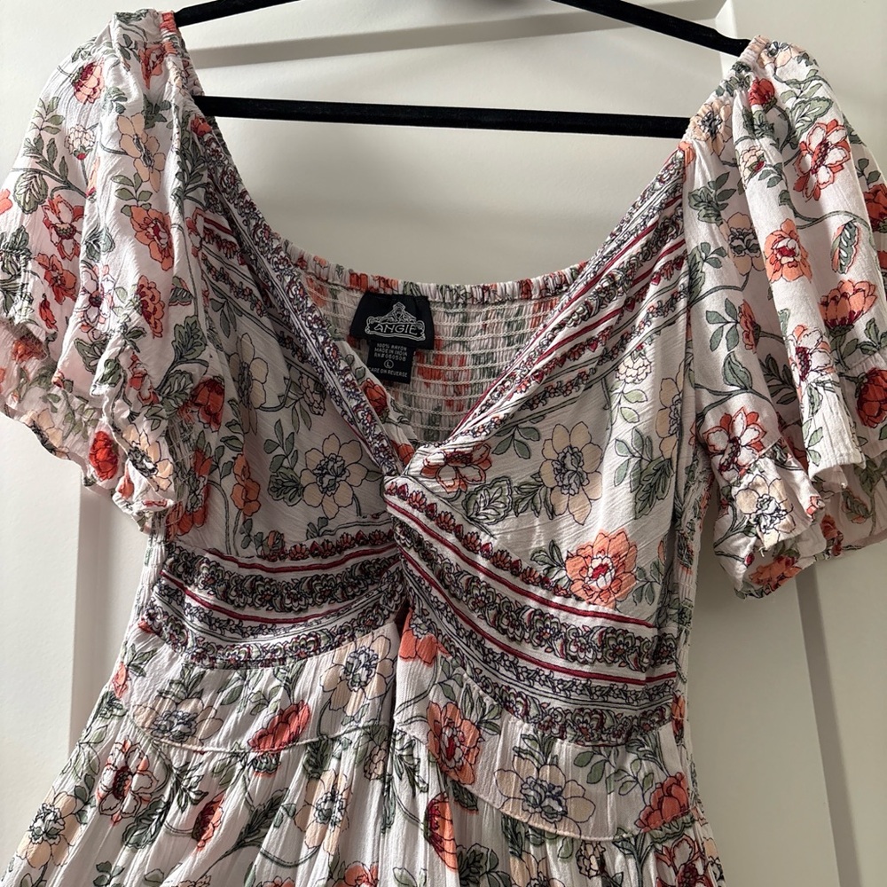 Floral Puff Sleeve Dress